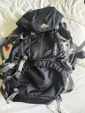 Black Hiking Backpack - Men's Rucksack